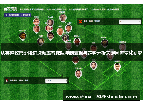 从英超收官阶段进球频率看球队冲刺表现与走势分析关键因素变化研究